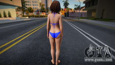 Tsukushi blue bikini for GTA San Andreas
