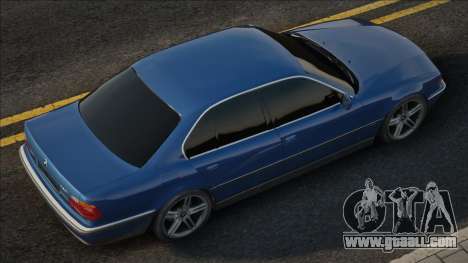 BMW 730i E38 [Blue] for GTA San Andreas
