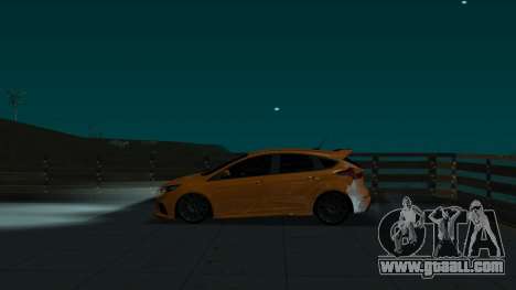 Ford Focus RS (YuceL) for GTA San Andreas