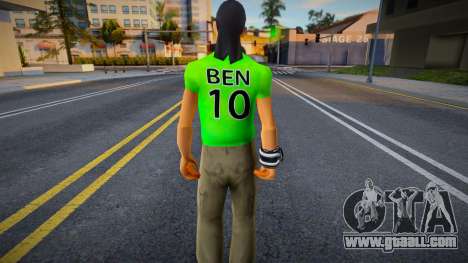 Thug Ben10 T-Shirt (id122) for GTA San Andreas