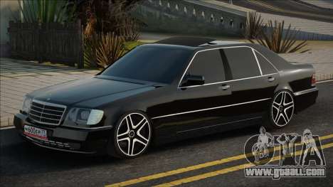 Mercedes-Benz S600 AMG [Black Edition] for GTA San Andreas