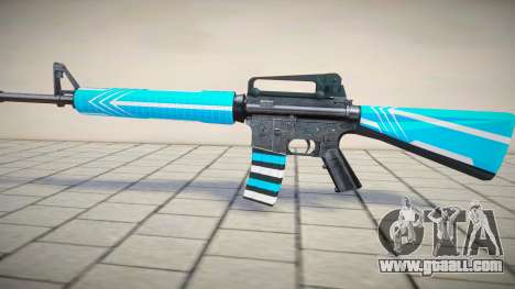 BlueWarrior M4 for GTA San Andreas