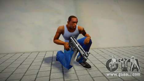 Black MP5Lng for GTA San Andreas