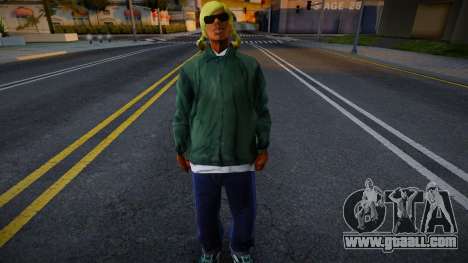 Blonde handsome man for GTA San Andreas