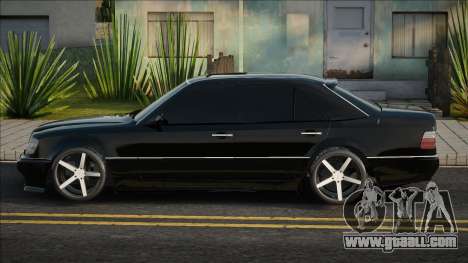 Mercedes-Benz E500 W124 Black for GTA San Andreas