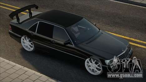 Mercedes-Benz S600 AMG Black for GTA San Andreas