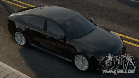 Audi RS7 [Black] for GTA San Andreas