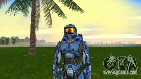 Master Chief Blue for GTA Vice City