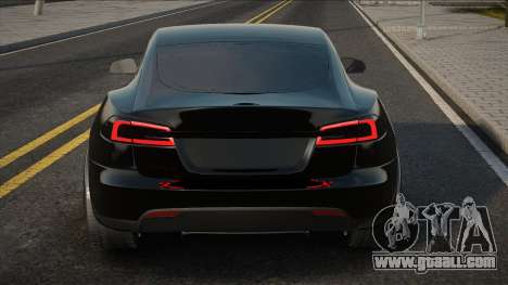 Tesla Model S Black for GTA San Andreas