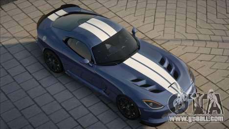 Dodge Viper GT [Blue] for GTA San Andreas