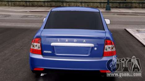 Lada Priora Blue for GTA 4