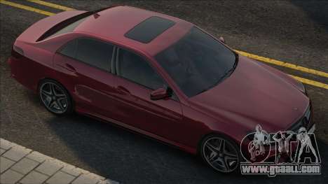 Mercedes-Benz E200 [Red] for GTA San Andreas