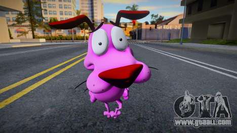 Courage The Cowardly Dog (Coraje El Perro Cobard for GTA San Andreas