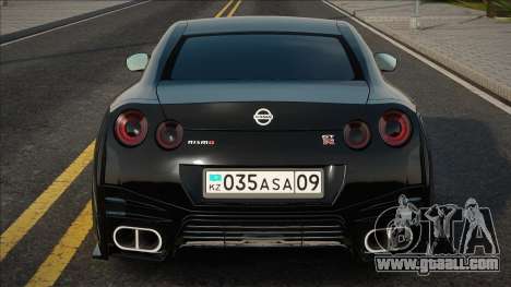 Nissan GT-R R35 [Black] for GTA San Andreas