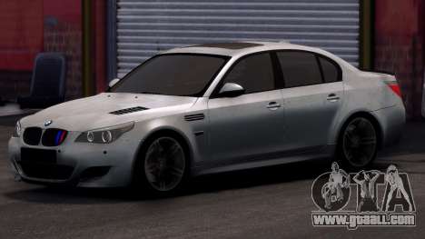 BMW M5 E60 White for GTA 4