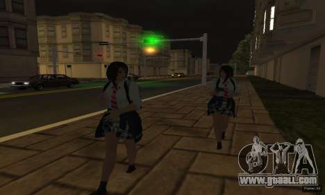 Gang Girls Triada for GTA San Andreas