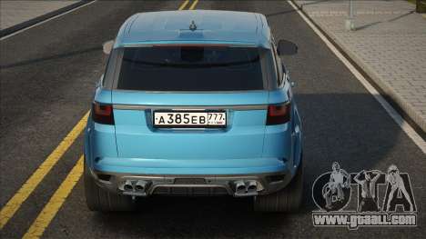 Land Rover Range Rover [Blue] for GTA San Andreas