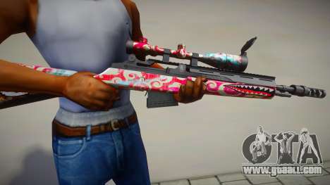 Santa Sniper for GTA San Andreas