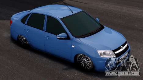 Lada Granta Sport Blue for GTA 4