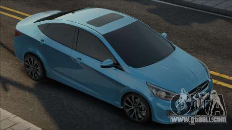 Hyundai Solaris [Blue] for GTA San Andreas