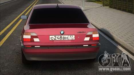 BMW 750I E38 1996 [Red] for GTA San Andreas