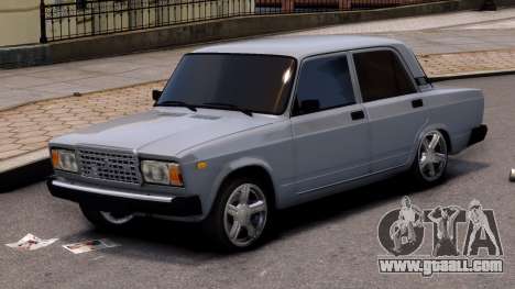 Vaz 2107 Grey for GTA 4