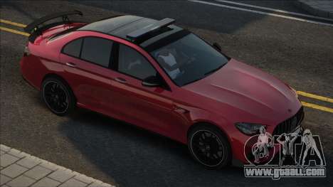 Mercedes-Benz E63 S W213 Red for GTA San Andreas
