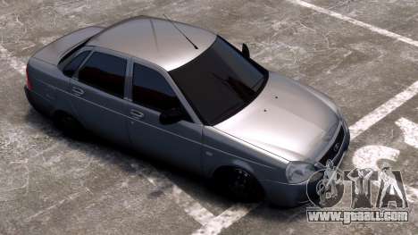 Lada Priora Silver 2170 for GTA 4