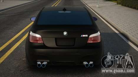 BMW M5 E60 Black White for GTA San Andreas