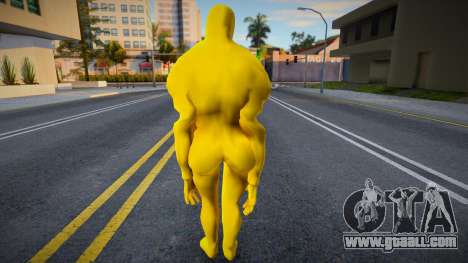 Among Us Imposter Musculosos Yellow for GTA San Andreas