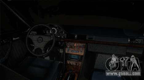 Mercedes-Benz W124 E500 Black for GTA San Andreas