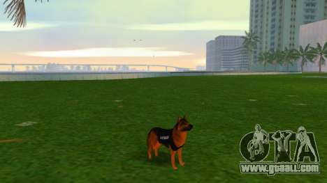 Police Dog Mod for GTA Vice City