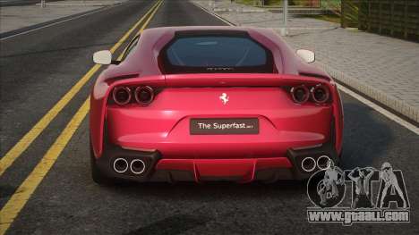 Ferrari 812 Superfast [Red Edition] for GTA San Andreas