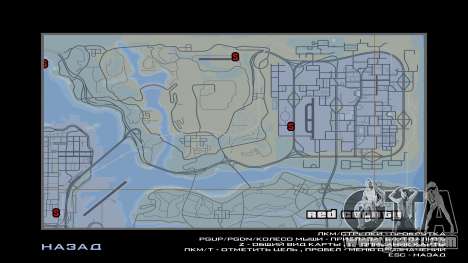 Transparent Map for GTA San Andreas