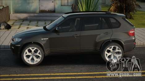 BMW X5M e70 Black for GTA San Andreas