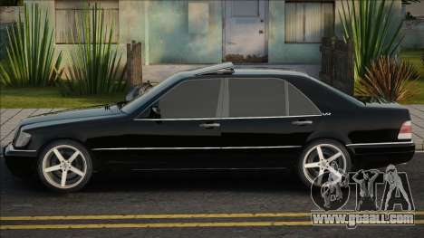 Mercedes-Benz S600 Black ver for GTA San Andreas