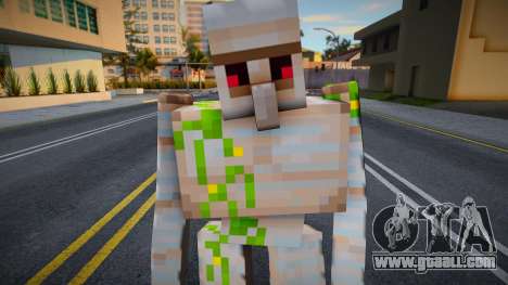 Minecraft Golem for GTA San Andreas