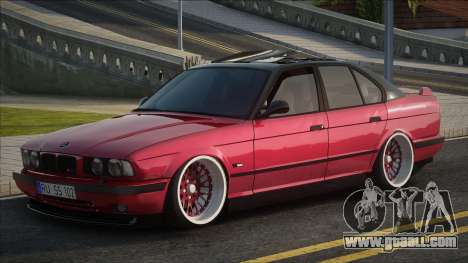 BMW M5 e34 [Red] for GTA San Andreas
