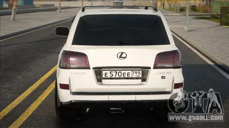 Lexus LX570 [White] for GTA San Andreas
