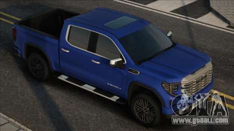 GMC Sierra Denali 2023 Ultimate Blue for GTA San Andreas