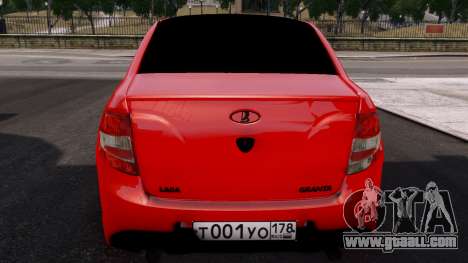Lada Granta Sport Red for GTA 4