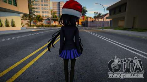 Kurumi Tokisaki (With Christmas Hat) for GTA San Andreas