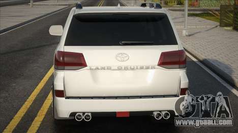 Toyota Land Cruiser 200 [White] for GTA San Andreas