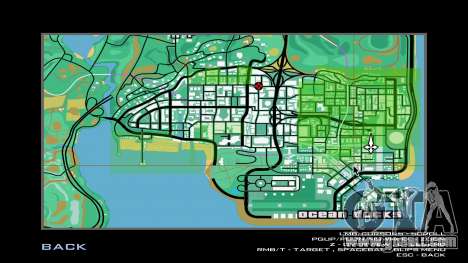 New Improved Map v1 for GTA San Andreas