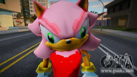 Sonic Amy Rose for GTA San Andreas