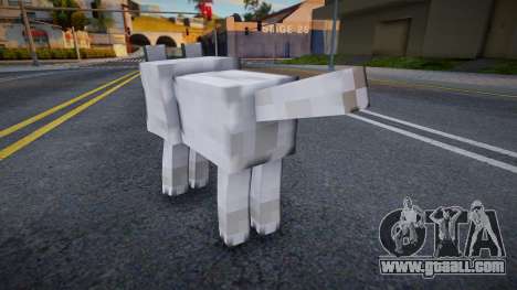 Minecraft Lobo v1 for GTA San Andreas