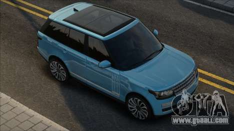 Range Rover SVA [Blue] for GTA San Andreas