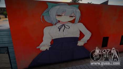 Anime Girl Wall Art pt. 7 for GTA San Andreas