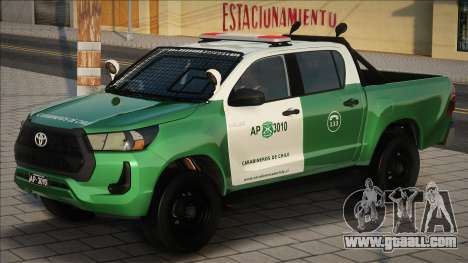Toyota Hilux Civil Carabineros de Chile for GTA San Andreas