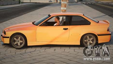 BMW E36 Yellow for GTA San Andreas
